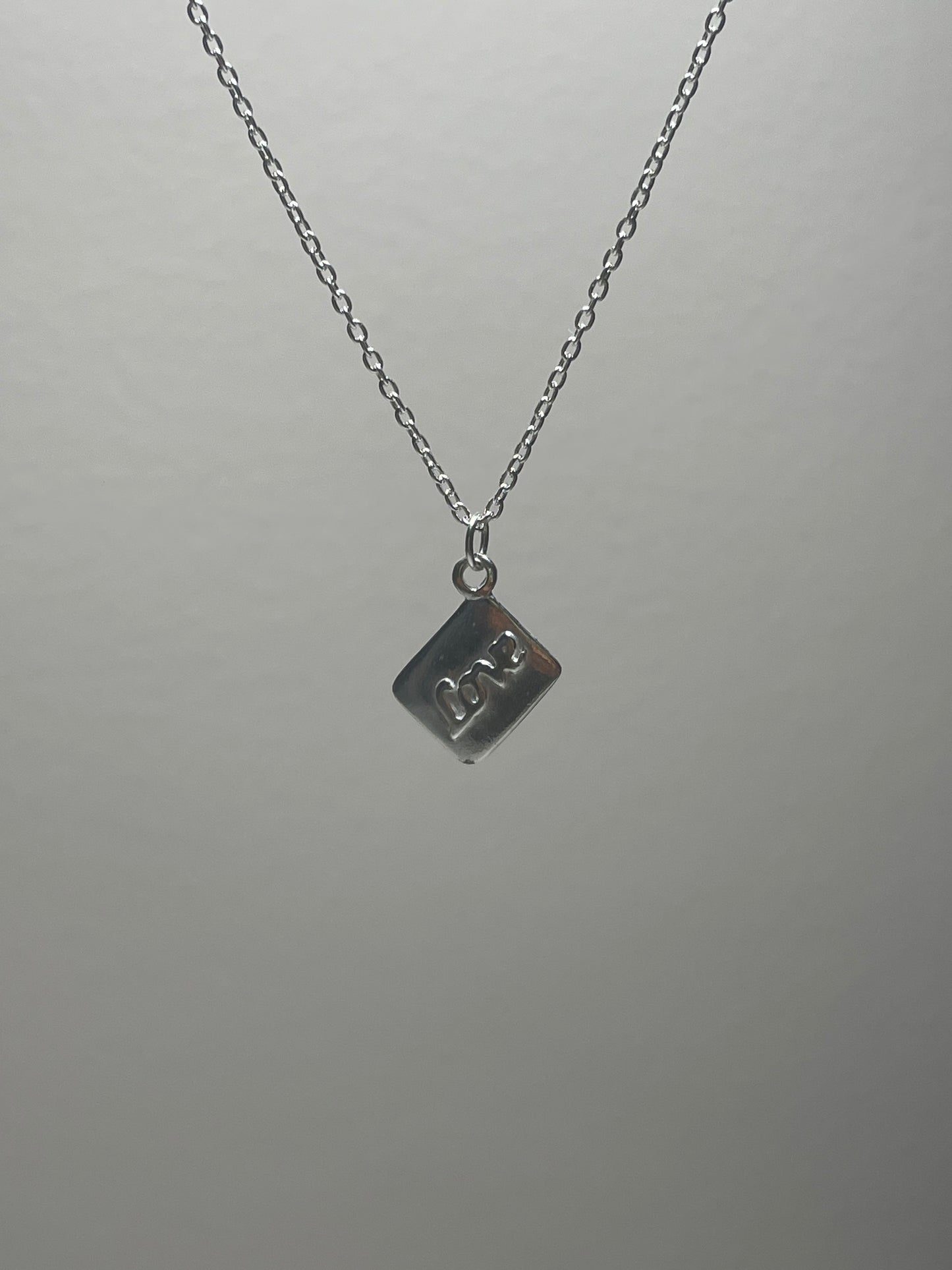 Sterling Silver Love Letter Necklace