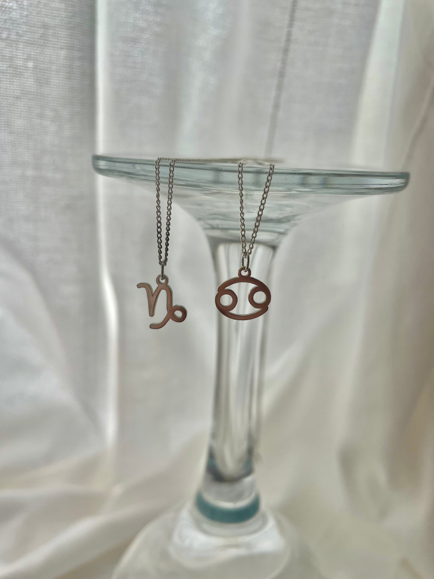 Sterling Silver Zodiac Necklace