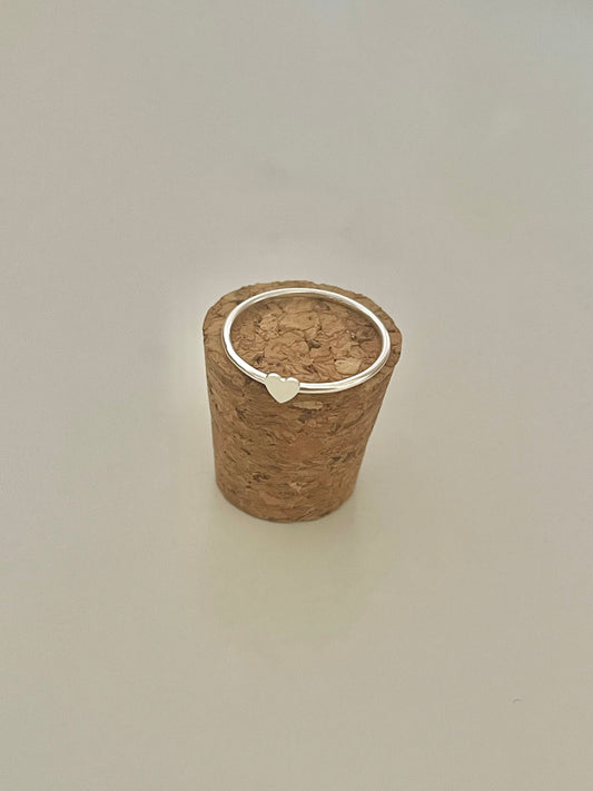 Sterling Silver Heart Ring